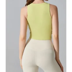 US Open Women's Solid Colored Tank Top Sleeveless Breathable Tennis Pickleball Running Round Neck Tank Back Black Yellow Purple Tennis Clothing