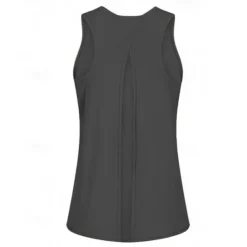 US Open Women's Solid Colored Workout Tank Top Sport Shirt Sports Tank Top Tank Top Sleeveless Quick Dry Breathable Tennis Golf Pickleball Crew Neck Open Back Dark Pink Black White Tennis Clothing