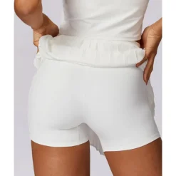 US Open Women's Solid Colored Tennis Skirts Tennis Skirts with Shorts Pleated Side Split Quick Dry Tennis Golf Pickleball Bottoms Black White Blue Tennis Clothing