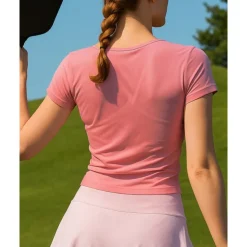 US Open Women's Solid Colored Sport Shirt Tank Top Tennis Shirt Tennis Top Breathable Tennis Golf Pickleball Pink Blue Tennis Clothing