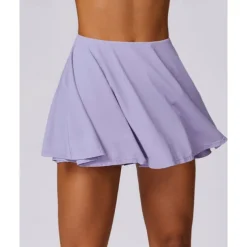 US Open Women's Solid Colored Tennis Skirts Tennis Skirts with Shorts Pleated UPF50+ Quick Dry Tennis Golf Pickleball Bottoms Black Pink Blue Tennis Clothing