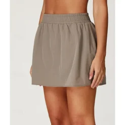 US Open Women's Solid Colored Tennis Skirts Tennis Skirts with Shorts Pleated UPF50+ Quick Dry Tennis Golf Pickleball Bottoms Black Ivory Light Green Tennis Clothing