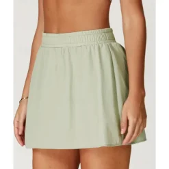 US Open Women's Solid Colored Tennis Skirts Tennis Skirts with Shorts Pleated UPF50+ Quick Dry Tennis Golf Pickleball Bottoms Black Ivory Light Green Tennis Clothing