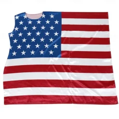 USA Flag Halloween 4th of July Costume Carnival Costume Funny Adults' Women's Carnival Independence Day / the Fourth of July July 4 Performance Party Easy Halloween Costumes Dress Up