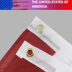 USA Patriotic Pleated Fan Flag - 2PCS American US Flag Bunting Banner Patriotic Bunting Flag Stars and Stripes Flag Bunting for Memorial Day The 4th of July and Labour Day