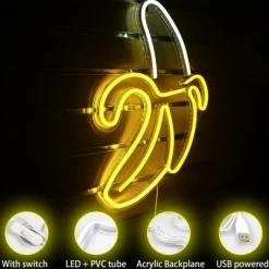 USB Acrylic Neon Decorative Light Bar Decorative Light Halloween Christmas Decorative Light