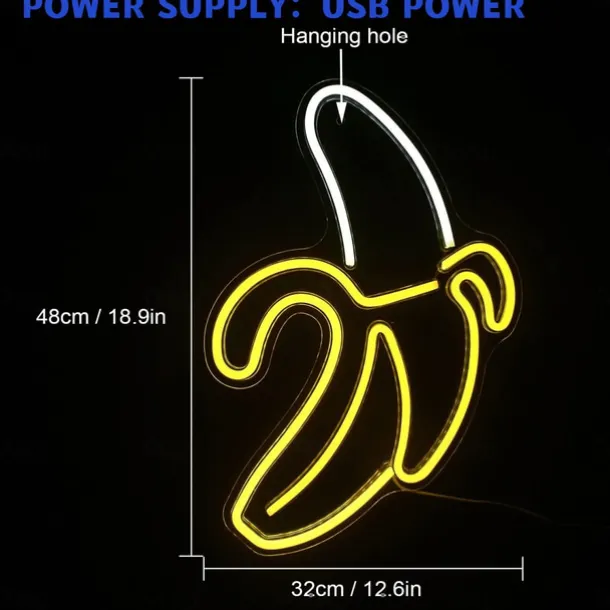 USB Acrylic Neon Decorative Light Bar Decorative Light Halloween Christmas Decorative Light