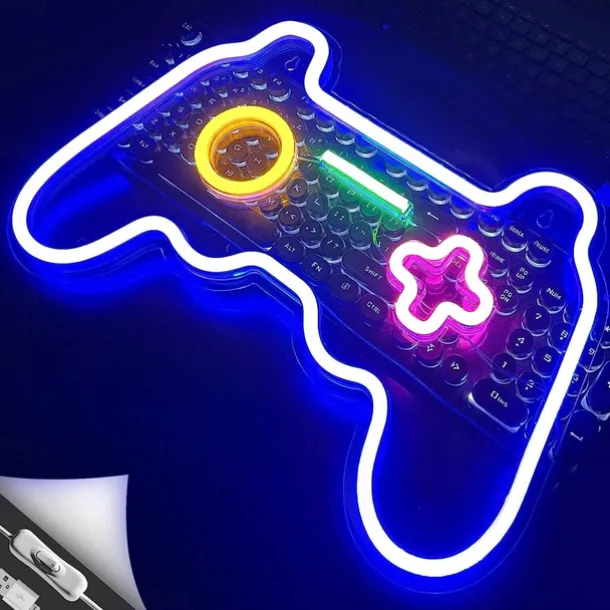 USB Acrylic Neon Decorative Light Bar Decorative Light Halloween Christmas Decorative Light