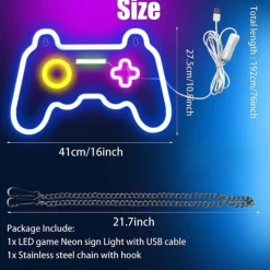 USB Acrylic Neon Decorative Light Bar Decorative Light Halloween Christmas Decorative Light