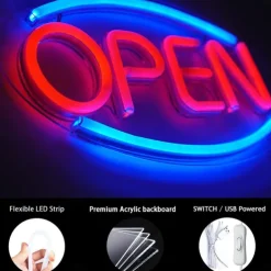 USB Acrylic Neon Decorative Light Bar Decorative Light Halloween Christmas Decorative Light