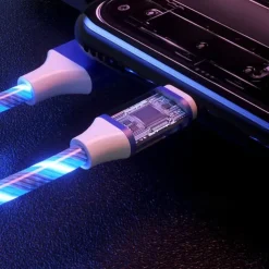 USB C Cable Lightning Cable 3.3ft 6.6ft USB A to USB C USB A to Lightning USB A to micro B 2.4 A Fast Charging Soft Touch For Macbook iPad Samsung Phone Accessory