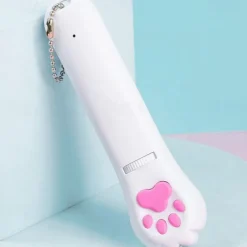 USB Charging Projection LED Cat Toys Funny Infrared Ultraviolet Ray mouse Fish Bone Cat Clawpattern Beam Tease Cat Accessories