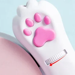 USB Charging Projection LED Cat Toys Funny Infrared Ultraviolet Ray mouse Fish Bone Cat Clawpattern Beam Tease Cat Accessories