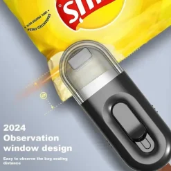 USB Charging Sealer Household Snack Bag Unsealing Integrated Sealer Food Bag Convenient Mini Sealer