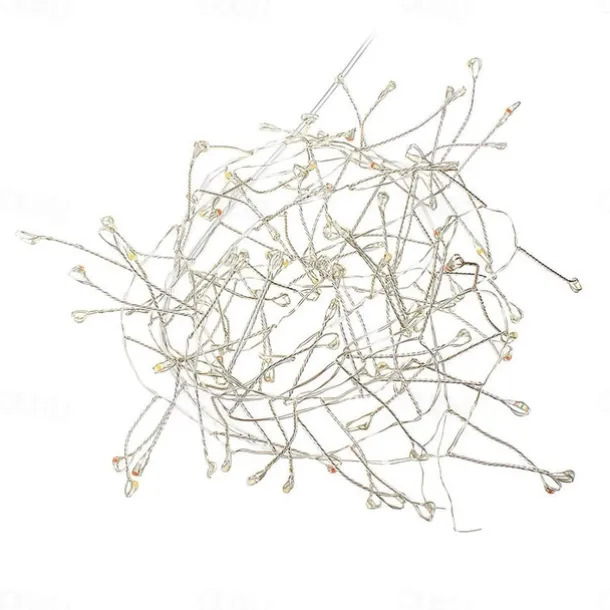 USB Firecracker String Lights with Remote Control, 100/200 LED Copper Wire Fairy Lights for Christmas, Weddings, and Home Decor