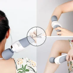 USB Handheld Electric Wand Massager High Frequency Vibration Body Neck Back Muscle Relax Vibrating Deep Tissue Massage Machine