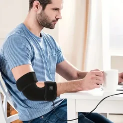 USB Heated Elbow Wrap Elbows Electric Heating Arm Elbow Pad Wrap Brace Portable Heated Wrist Arm Sleeve Brace Support
