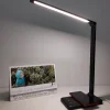 USB LED Desk Lamp Light Eye Protection Mobile phone Wireless Charger Charging Port Study Room Office DC 5V 5 Stop Brightness Adjustment