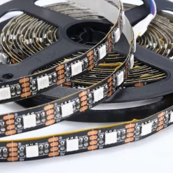 USB LED Strip Light with Remote Control RGB Flexible Strip Light Multicolor for Desk Decor Screen TV Background Lighting