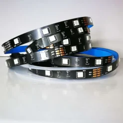 USB LED Strip Light with Remote Control RGB Flexible Strip Light Multicolor for Desk Decor Screen TV Background Lighting