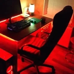 USB LED Strip Light with Remote Control RGB Flexible Strip Light Multicolor for Desk Decor Screen TV Background Lighting