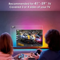 USB Led Strip Lights RGB Color Light Bar 14-95 inch TV Backlight Tit Including 24 Key IR 17 Key RF Controller PC Display Bedroom Game room Home Theater Atmosphere Light DC5V