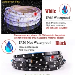 USB Led Strip Lights RGB Color Light Bar 14-95 inch TV Backlight Tit Including 24 Key IR 17 Key RF Controller PC Display Bedroom Game room Home Theater Atmosphere Light DC5V