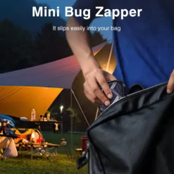 USB Mini Mosquito Swatter – Rechargeable Fly Swatter for Indoor and Outdoor Use, Effective Insect Killer Bat