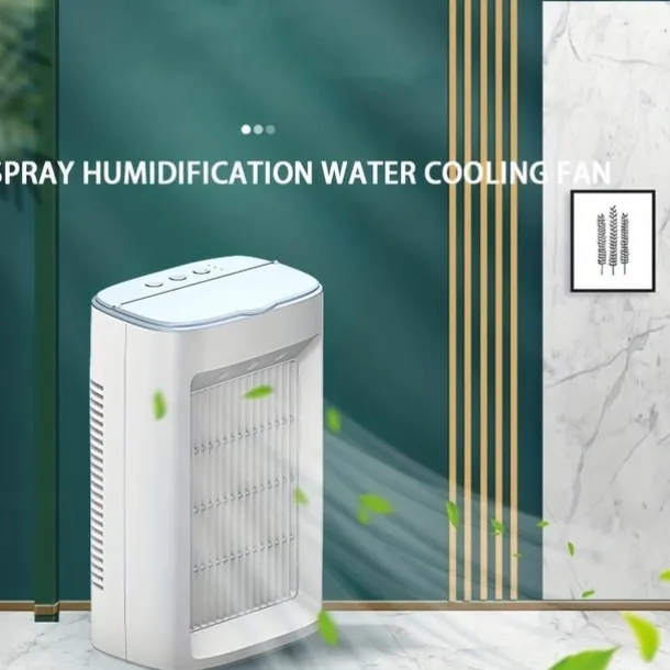 USB Personal Air Conditioner Fan – 3-Speed Portable Cooling Fan for Room, Office, Car, Outdoor, and Travel