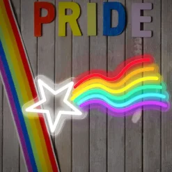 USB Powered LED Neon Lights Wall Sign Light – Stylish & Vibrant Neon Decor for Bedroom, Club and Outdoor Spaces