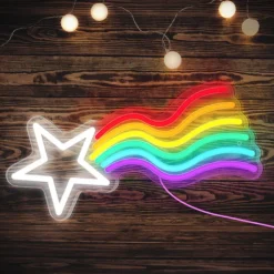 USB Powered LED Neon Lights Wall Sign Light – Stylish & Vibrant Neon Decor for Bedroom, Club and Outdoor Spaces