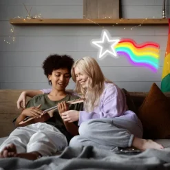 USB Powered LED Neon Lights Wall Sign Light – Stylish & Vibrant Neon Decor for Bedroom, Club and Outdoor Spaces