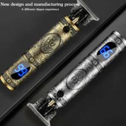 USB Rechargeable Baldheaded Hair Clipper Electric Hair Trimmer Cordless Shaver Trimmer Men Barber Hair Cutting Machine