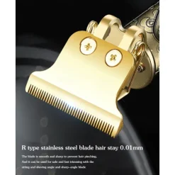 USB Rechargeable Baldheaded Hair Clipper Electric Hair Trimmer Cordless Shaver Trimmer Men Barber Hair Cutting Machine