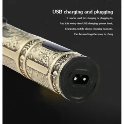 USB Rechargeable Baldheaded Hair Clipper Electric Hair Trimmer Cordless Shaver Trimmer Men Barber Hair Cutting Machine