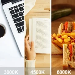 USB Rechargeable Retro Aluminum Desk Lamp - Touch Control Table Night Light 1pc