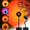 USB Sunset Lamp Sunset Projector Mood Light Living Room Bedroom Night Light Room Decor Bar Atmosphere Photography Background