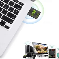 USB WiFi Bluetooth Adapter 600Mbps Dual Band 2.4/5Ghz Wireless Network External Receiver Mini WiFi Adapter for PC/Laptop/Desktop
