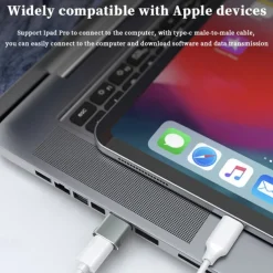 USB-C Female to USB Male Adapter Type-C to USB Charger Connector for iPhone 12 13 Pro Max SE Airpods iPad Air Samsung Galaxy S22 S21 Note 20 A71 A72