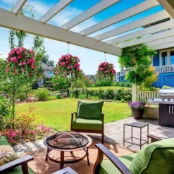 UV Simulation Artificial Morning Glory,Simulation Artificial Flower Bouquet - Fade Resistant Outdoor Flowers,Fake Petunias,Realistic Hanging Plants Flowers Vines Garden Yard Decoration