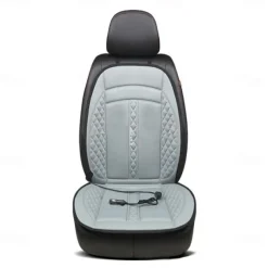 12V Car Heated Seat Cushions Winter, Single and Double Seat Cover Pad, Electric Heated Car Seat Cover Accessories