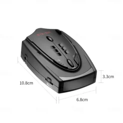 12V Car radar Detector English Russian Thai Voice Speed Alert Antiradar Alarm Warning X K CT La Anti radar Vehicle Car Detector