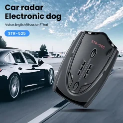 12V Car radar Detector English Russian Thai Voice Speed Alert Antiradar Alarm Warning X K CT La Anti radar Vehicle Car Detector