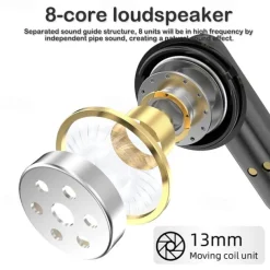 V60 True Wireless Headphones TWS Earbuds In Ear Bluetooth 5.2 Ergonomic Design Surround sound Fast Charging for Apple Samsung Huawei Xiaomi MI Running Everyday Use Traveling Mobile Phone