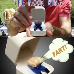 Valentine's Day funny Big Butt Ring April Fool's Day Prank Proposal Creative And Personalized Decoration Fart Sound Christmas Funny