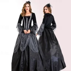 Vampire Halloween Cosplay Costume Party Costume Masquerade Outfits Adults' Women's Masquerade Mardi Gras Performance Party Halloween Easy Halloween Costumes Dress Up