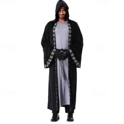 Vampire Wizard Halloween Masquerade Carnival Costume Adults' Men's Carnival Performance Halloween Easy Halloween Costumes Dress Up