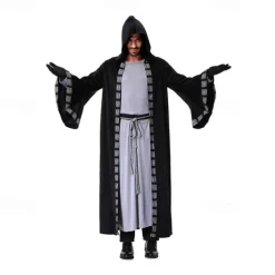 Vampire Wizard Halloween Masquerade Carnival Costume Adults' Men's Carnival Performance Halloween Easy Halloween Costumes Dress Up