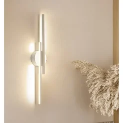 Vanity Light LED Mirror Front Lamp Waterproof IP20 71cm LED Bathroom Lights Over Mirror Black/White Wall Lighting Fixtures for Bathroom Bedroom Living Room Cabinet 110-240V