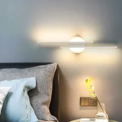 Vanity Light LED Mirror Front Lamp Waterproof IP20 71cm LED Bathroom Lights Over Mirror Black/White Wall Lighting Fixtures for Bathroom Bedroom Living Room Cabinet 110-240V